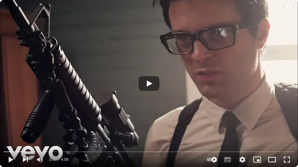 Screenshot des Musikvideos "The Walk" von Mayer Hawthorne